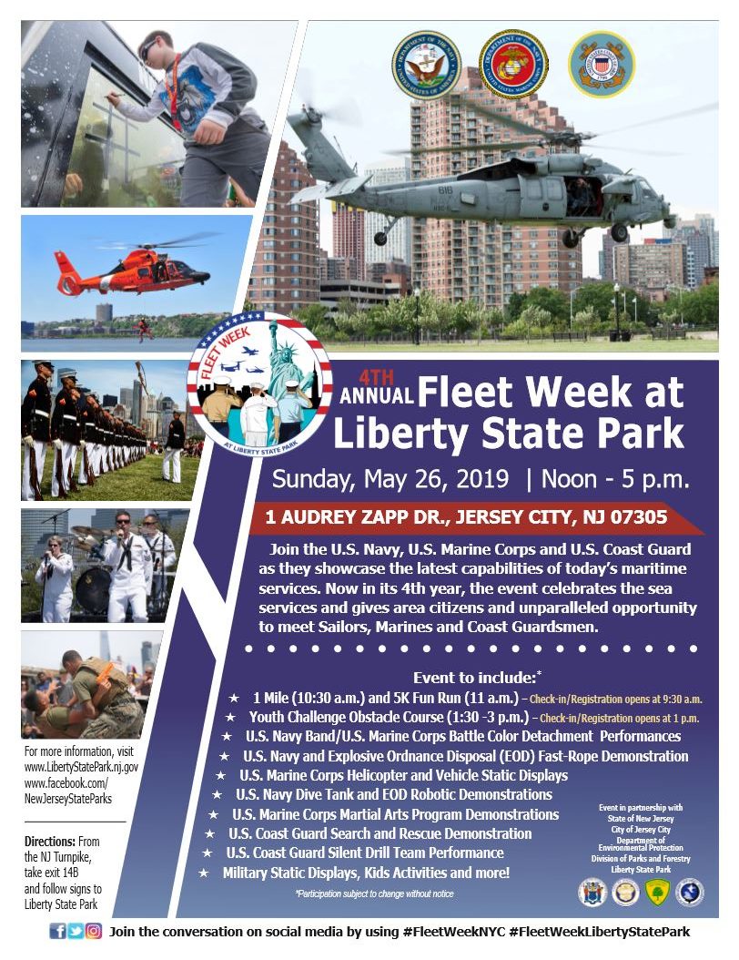 2019 Fleet Week Jersey City Cultural Affairs