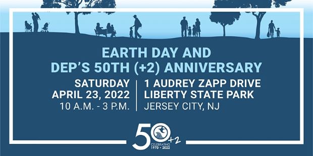 The flyer is a silhouette picture of people walking in a park and below them is all the information for the event.