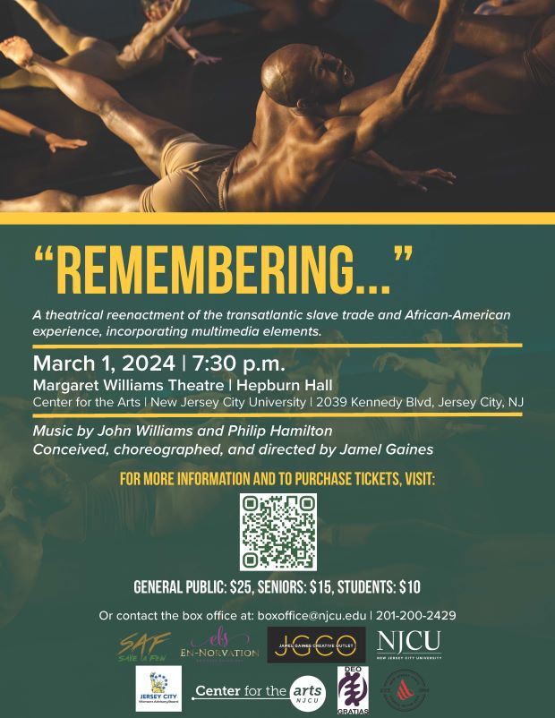 REMEMBERING A THEATRICAL REENACTMENT OF THE TRANSATLANTIC SLAVE TRADE AND AFRICAN-AMERICAN EXPERIENCE, INCORPORATING MULTIMEDIA ELEMENTS