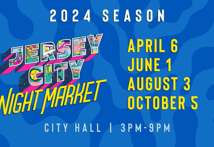 JERSEY CITY NIGHT MARKET APRIL 6TH AT CITY HALL PARKING LOT FROM 3PM TO 9PM
