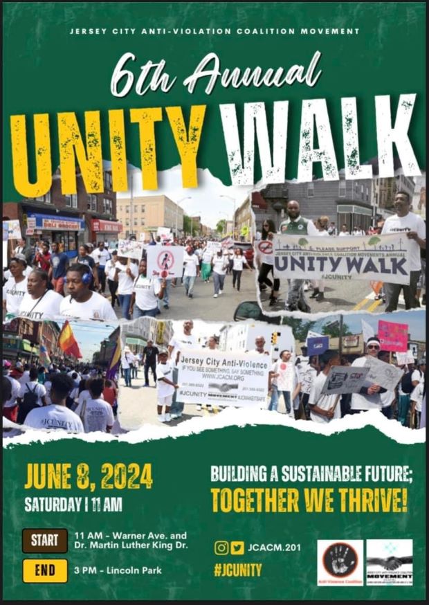 6TH ANNUAL UNITY WALK JUNE 8TH 11AM START AT WARNER AVE AND DR MARTIN LUTHER KING DRIVE AND END IN LINCOLN PARK